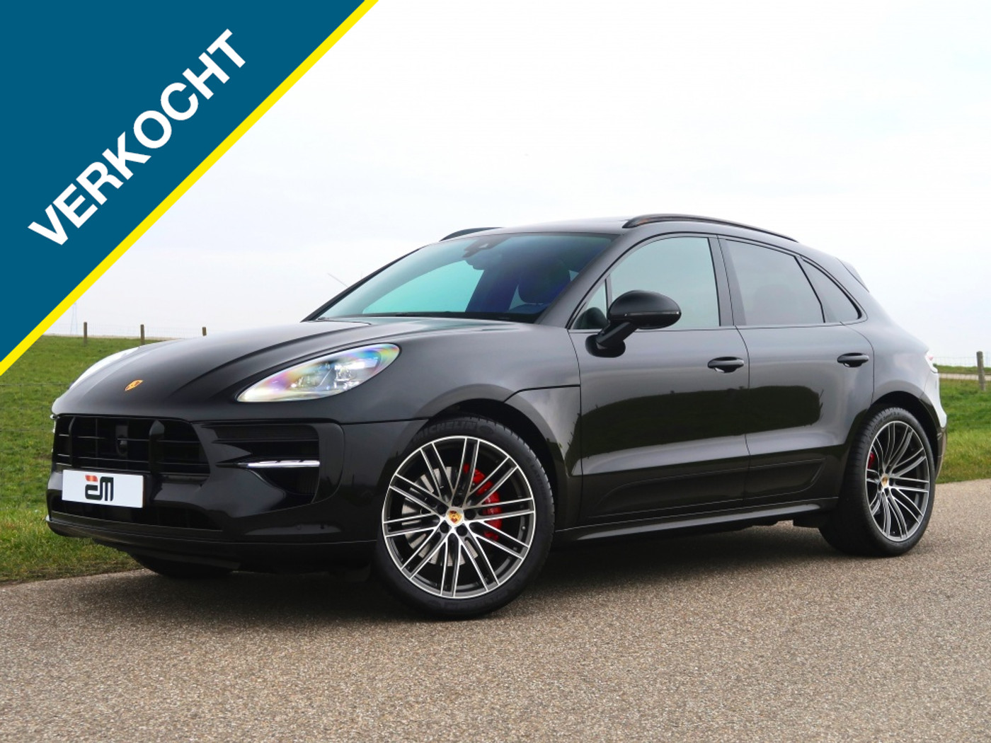 Porsche Macan GTS 2.9 GTS Sport Chrono Pano BOSE ACC 2021 - voorkant