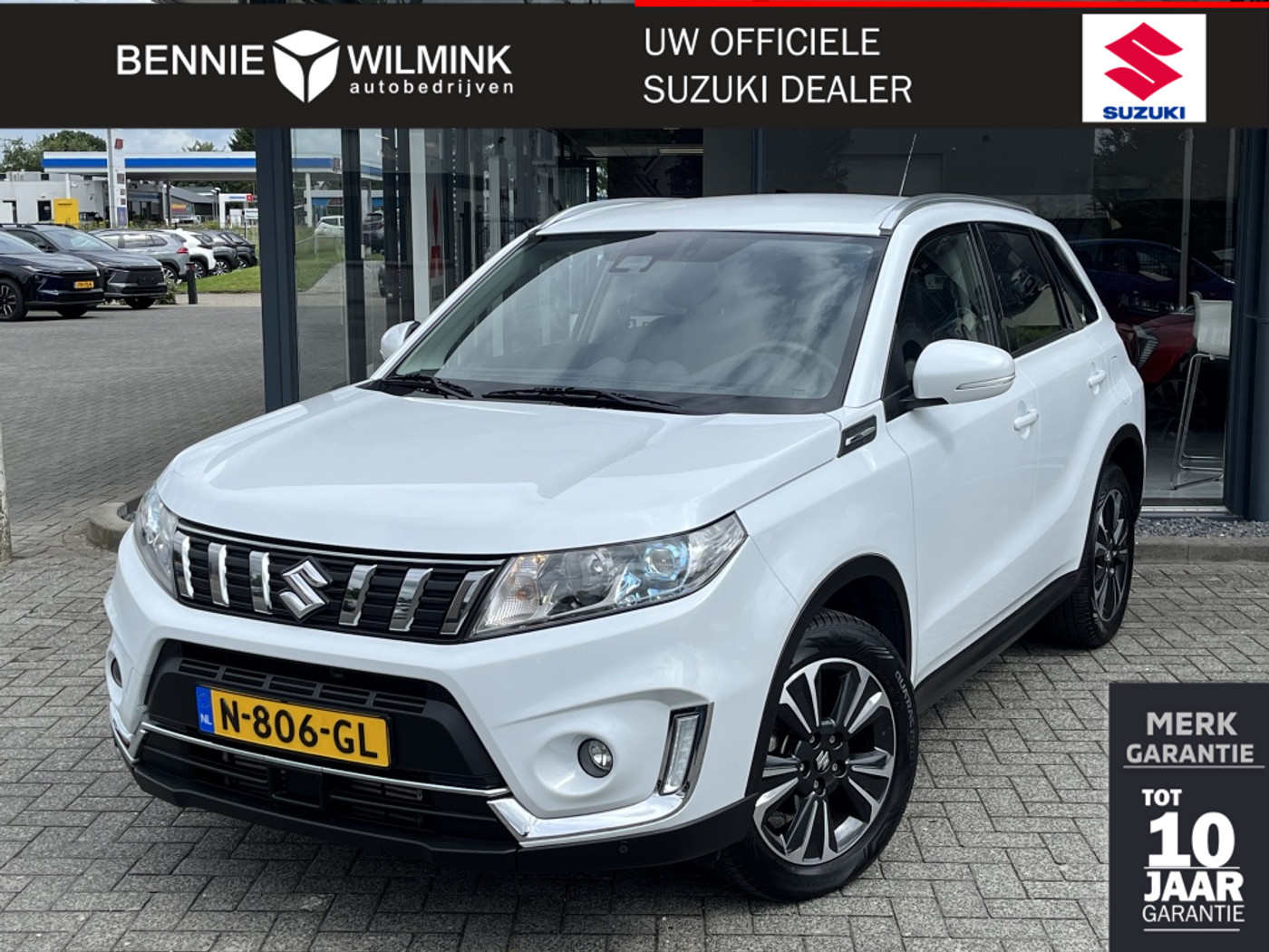 Suzuki Vitara 1.4 Boosterjet Stijl | Stoelverw. | Climate contr. | Keyless | 2019 - voorkant