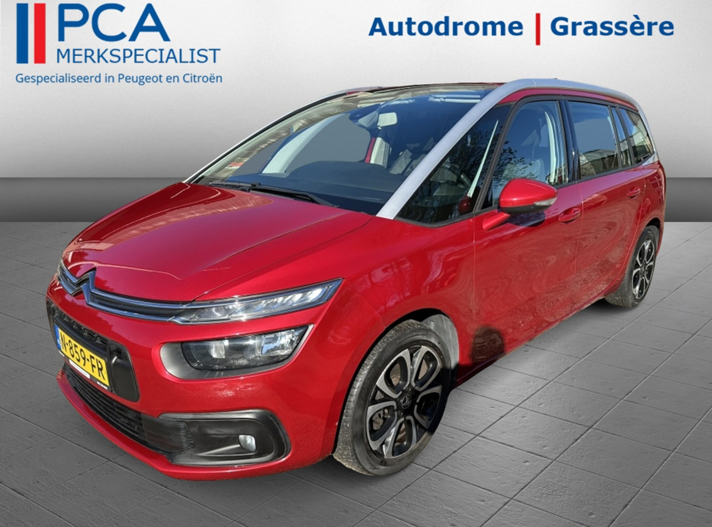 Citroen C4 Spacetourer 1.2 PureTech Bns 2019 - voorkant
