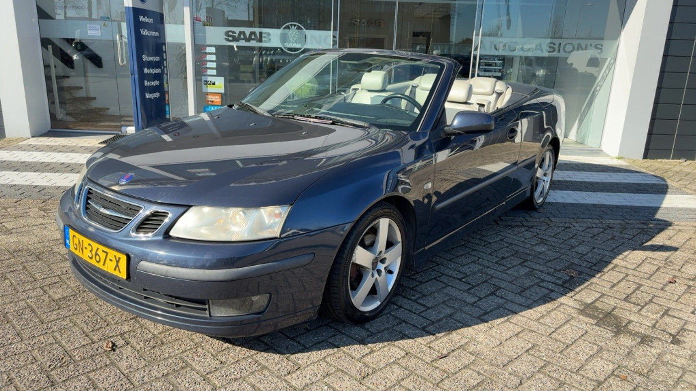 Saab 9-3 Cabrio 1.8t Linear 2004 - voorkant