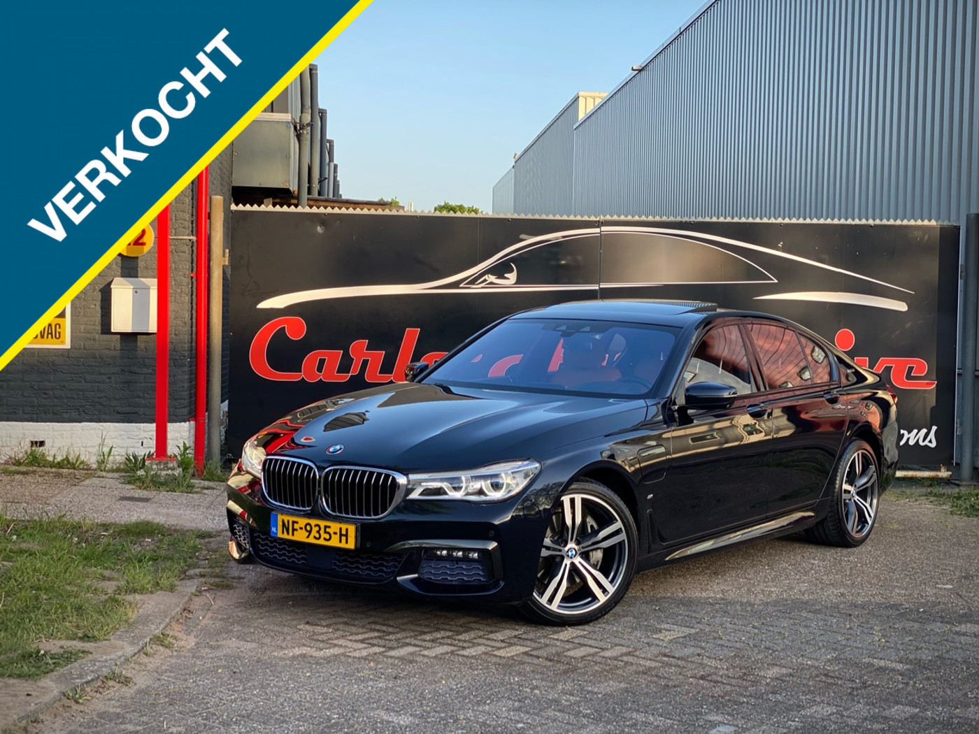 BMW 740e Iperformance 740e M-Sport Softclose/Dak/Laser/HeadUp VOL! 2016 - voorkant