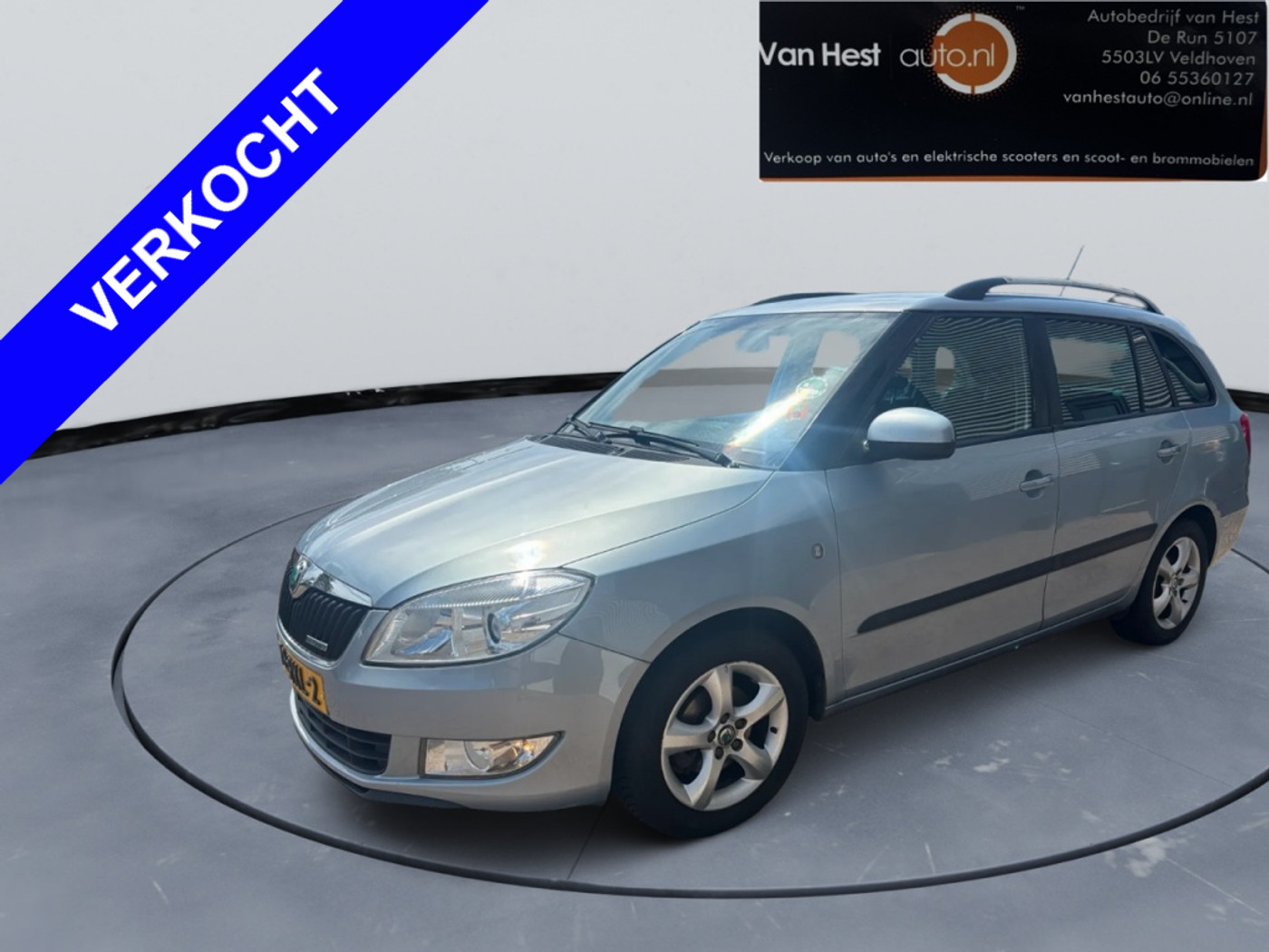 Skoda Fabia 1.2 TDI Greenline CRUISE CONTROL | SPORTVELGEN | TREKHAAK 2011 - voorkant