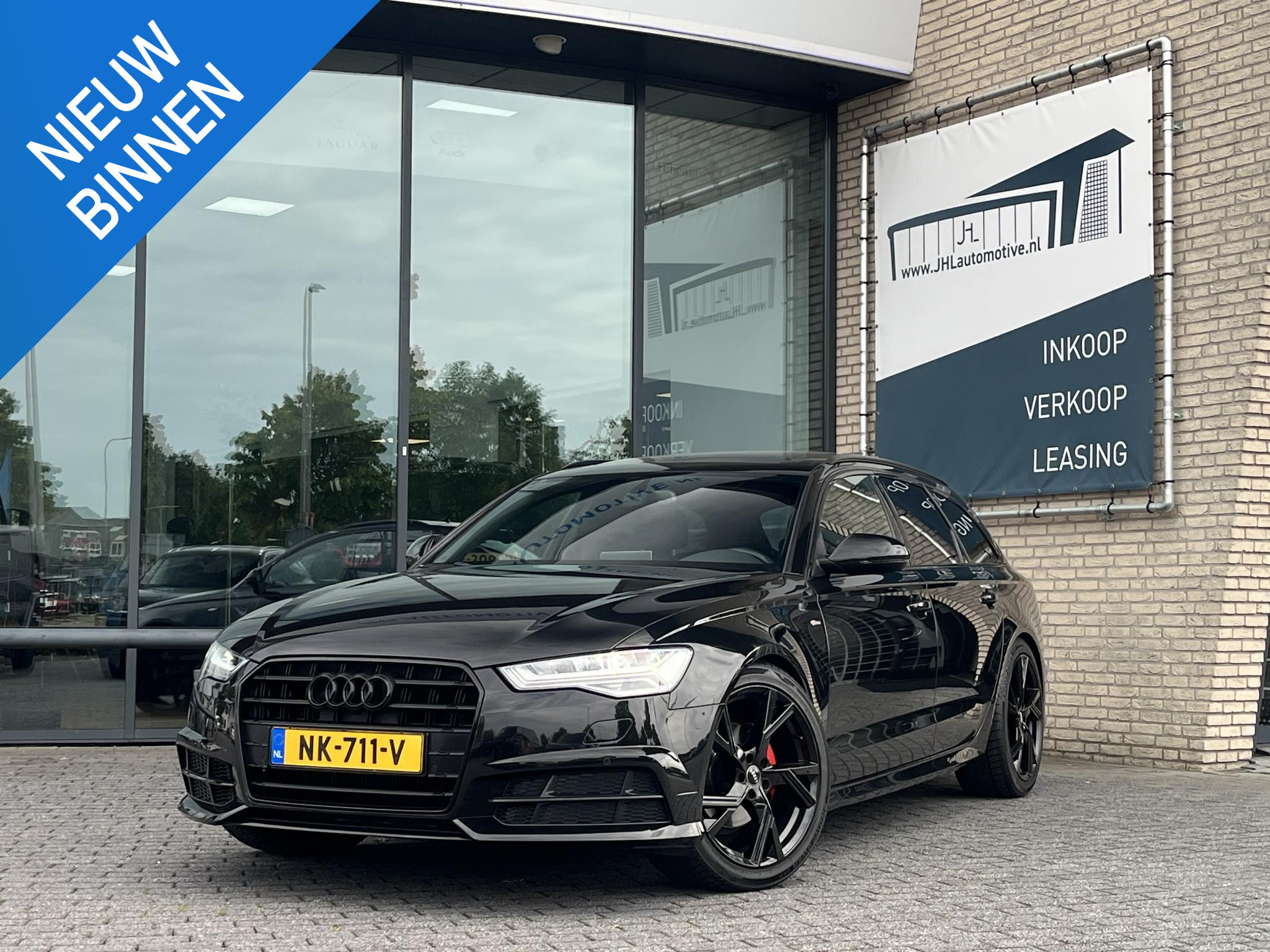 Audi A6 Avant 2.0 TDI S-LINE*NAVI*PANO*LED*HAAK*CRUISE*TEL*ECC* 2018 - voorkant