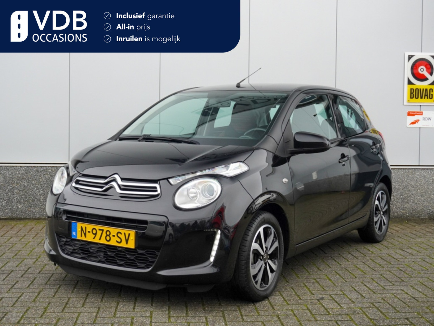 Citroen C1 1.0 VTi Shine CarPlay | Camera | LM-velgen | Airco | NAP 2021 - voorkant