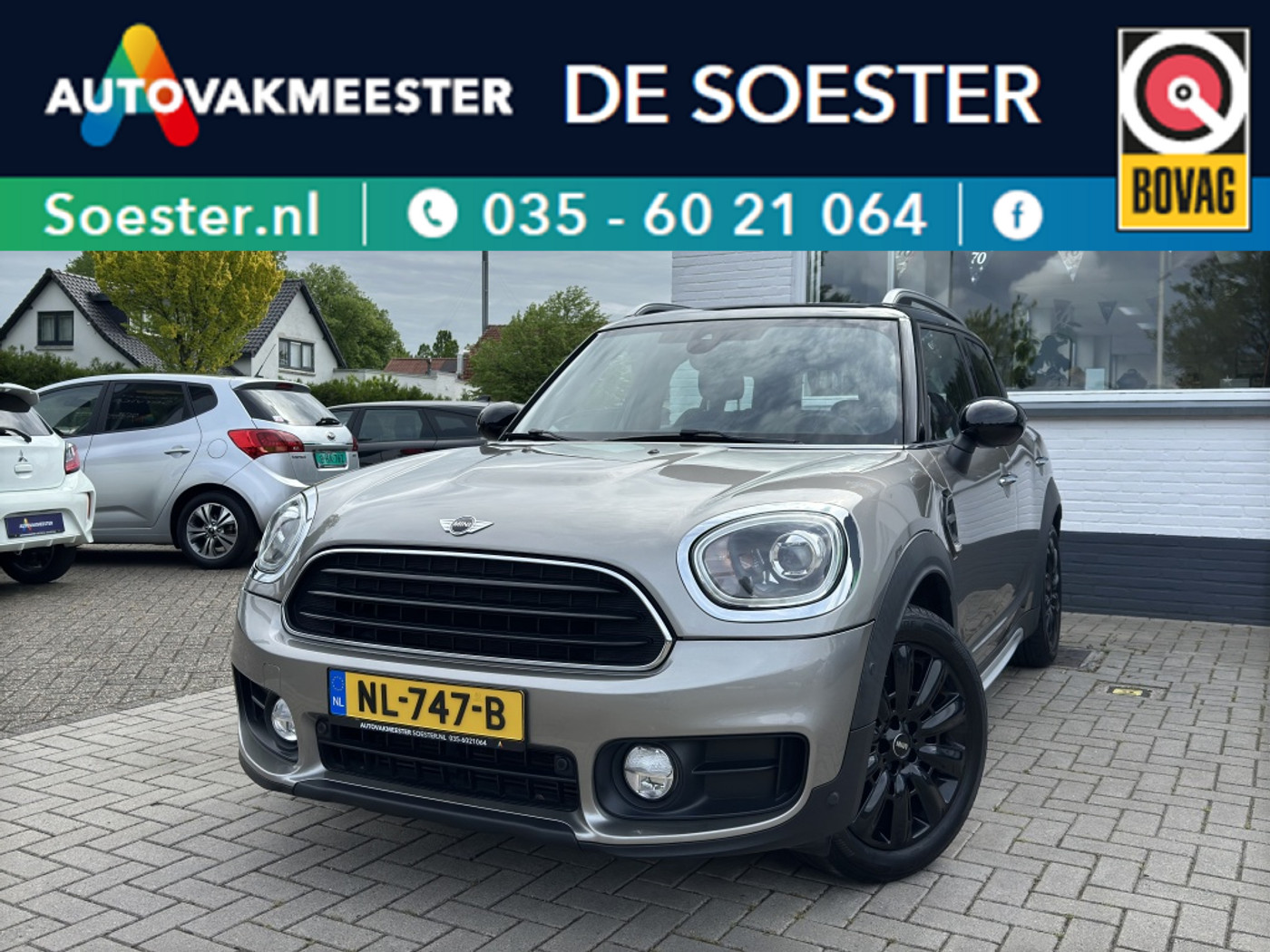 Mini Countryman Cooper VERKOCHT! 2017 - voorkant