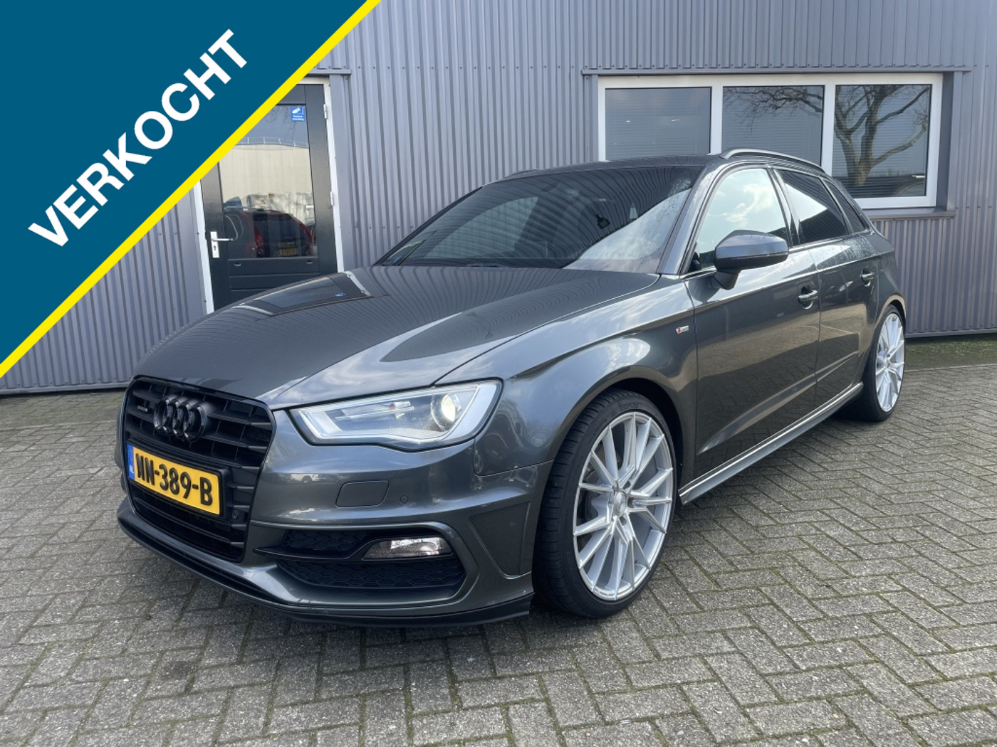 Audi A3 Sportback 2.0 TDI 185PK Quattro S-Line B&O PDC! 2013 - voorkant