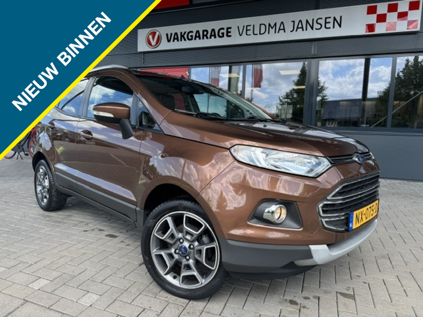 Ford Ecosport 1.0 EcoBoost Titanium 2017 - voorkant