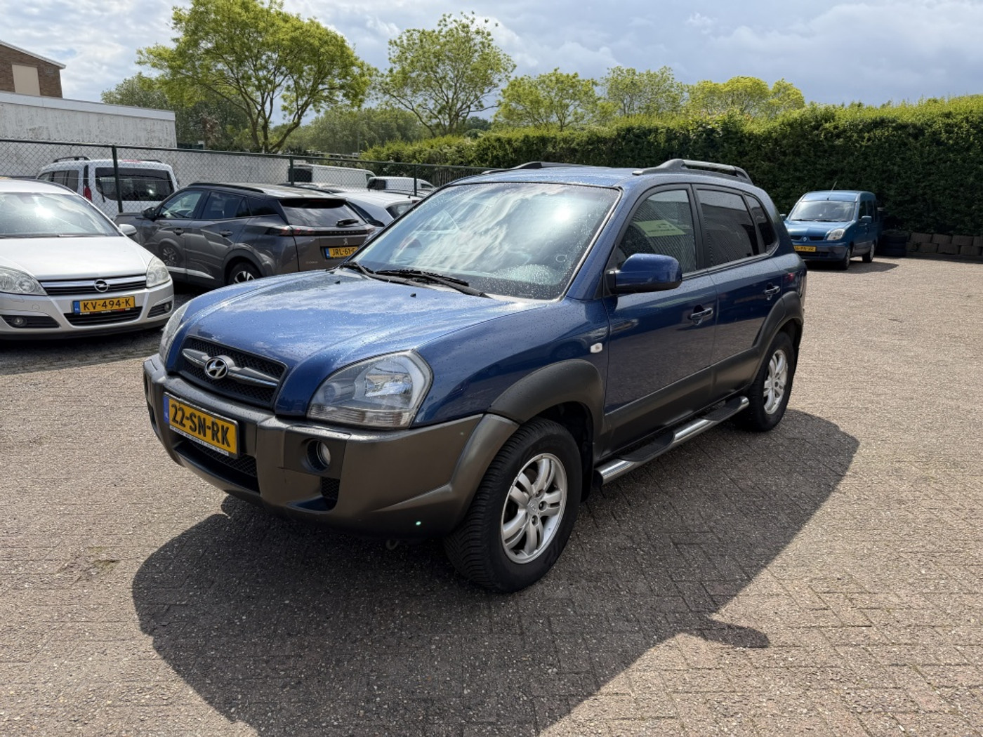 Hyundai Tucson 2.0i Dyn. W.Cup ed. Airco 2006 - voorkant