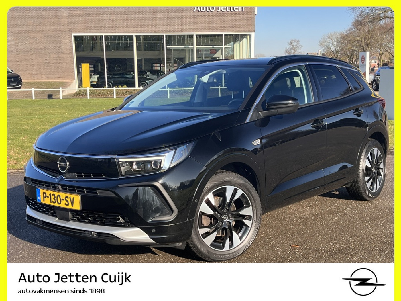 Opel Grandland 1.2 Turbo Ultimate AUTOMAAT #RIJKLAAR# | Intellilux verl. | Alca 2022 - voorkant