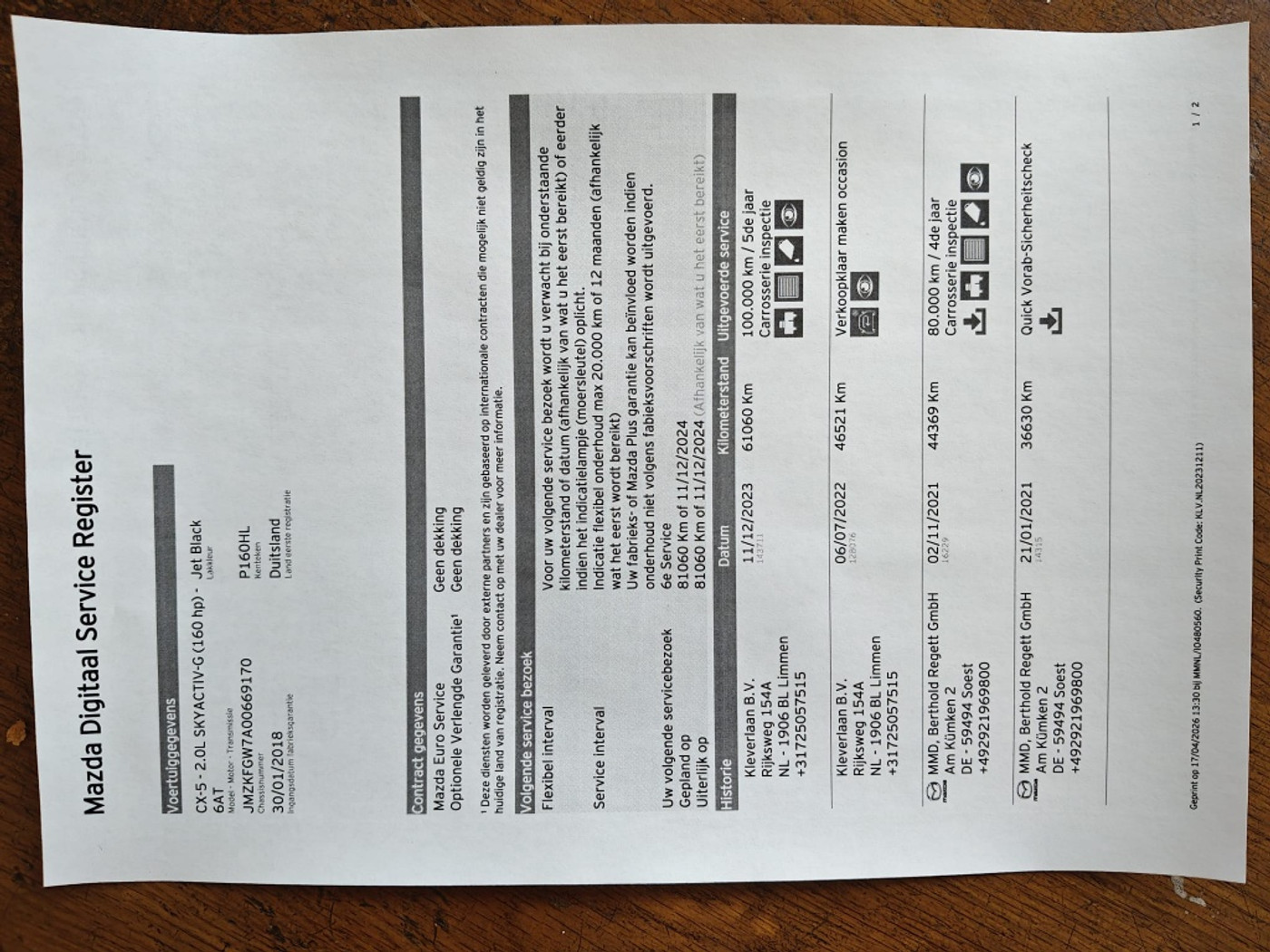 Foto van Mazda Cx-5