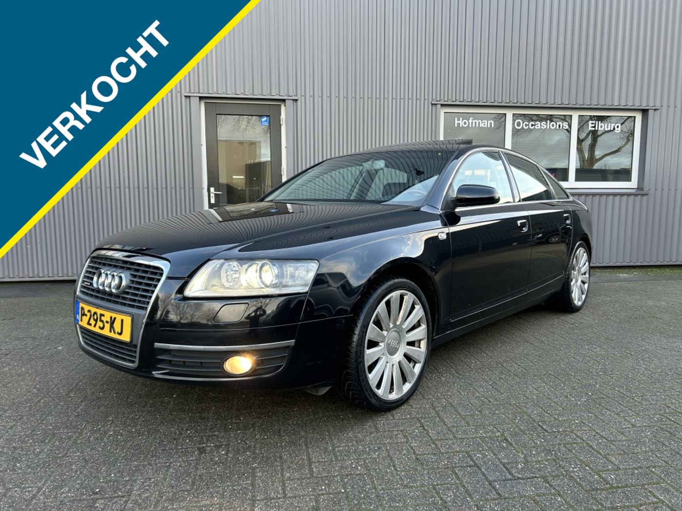 Audi Audi A6 4.2 FSI Q. Pro Line PDC Schuifdak Standk. 184DKM! 2008 - voorkant