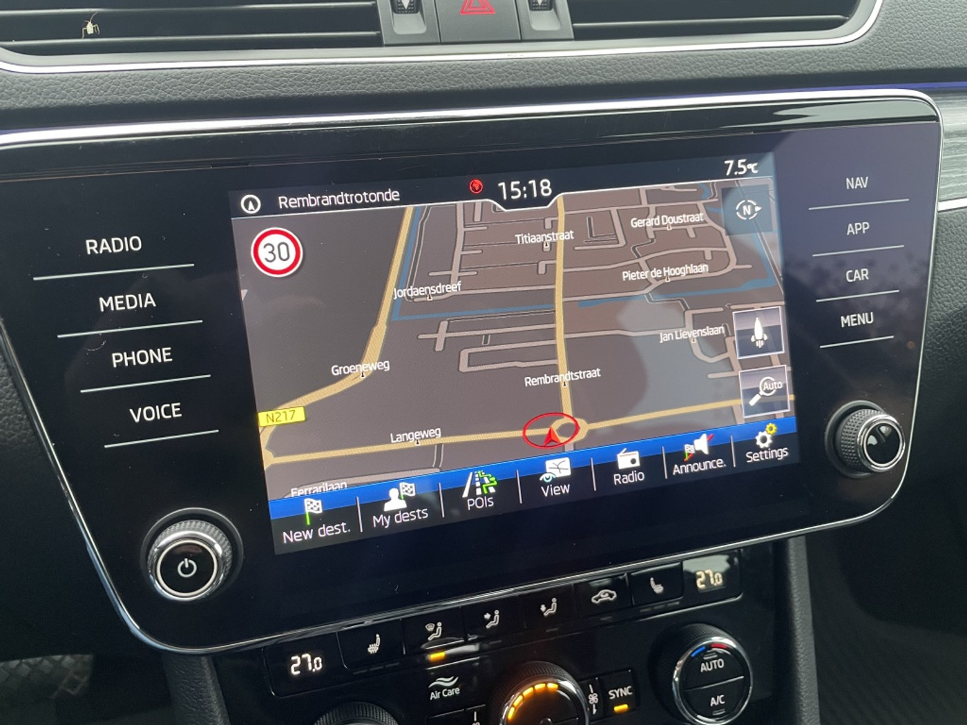 Foto van Skoda Superb