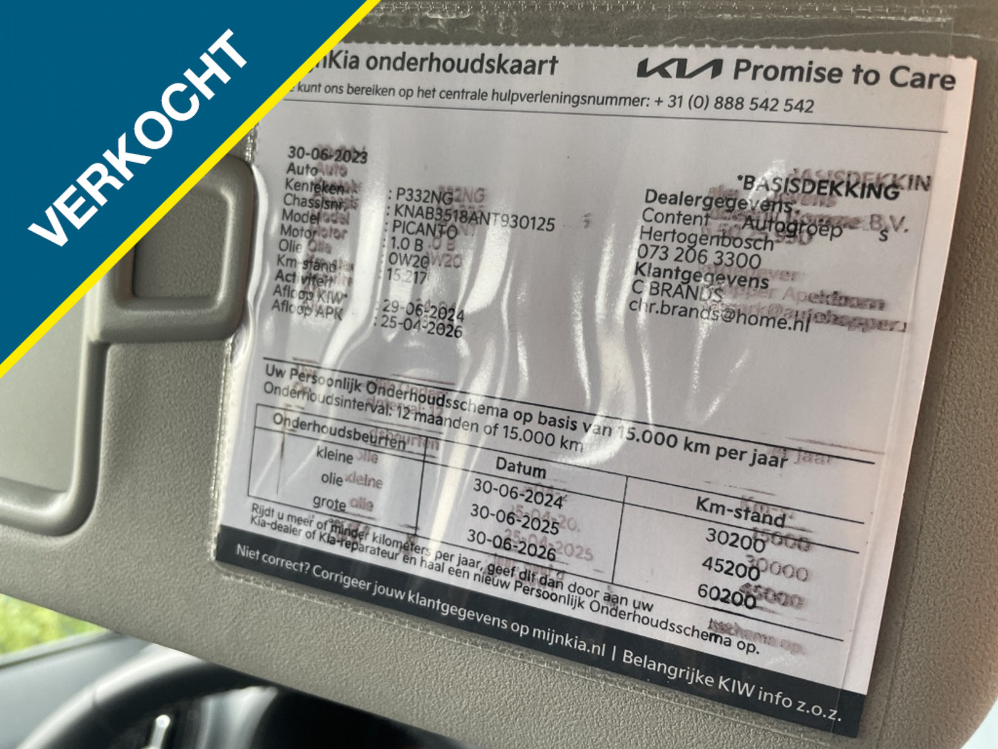 Foto van Kia Picanto