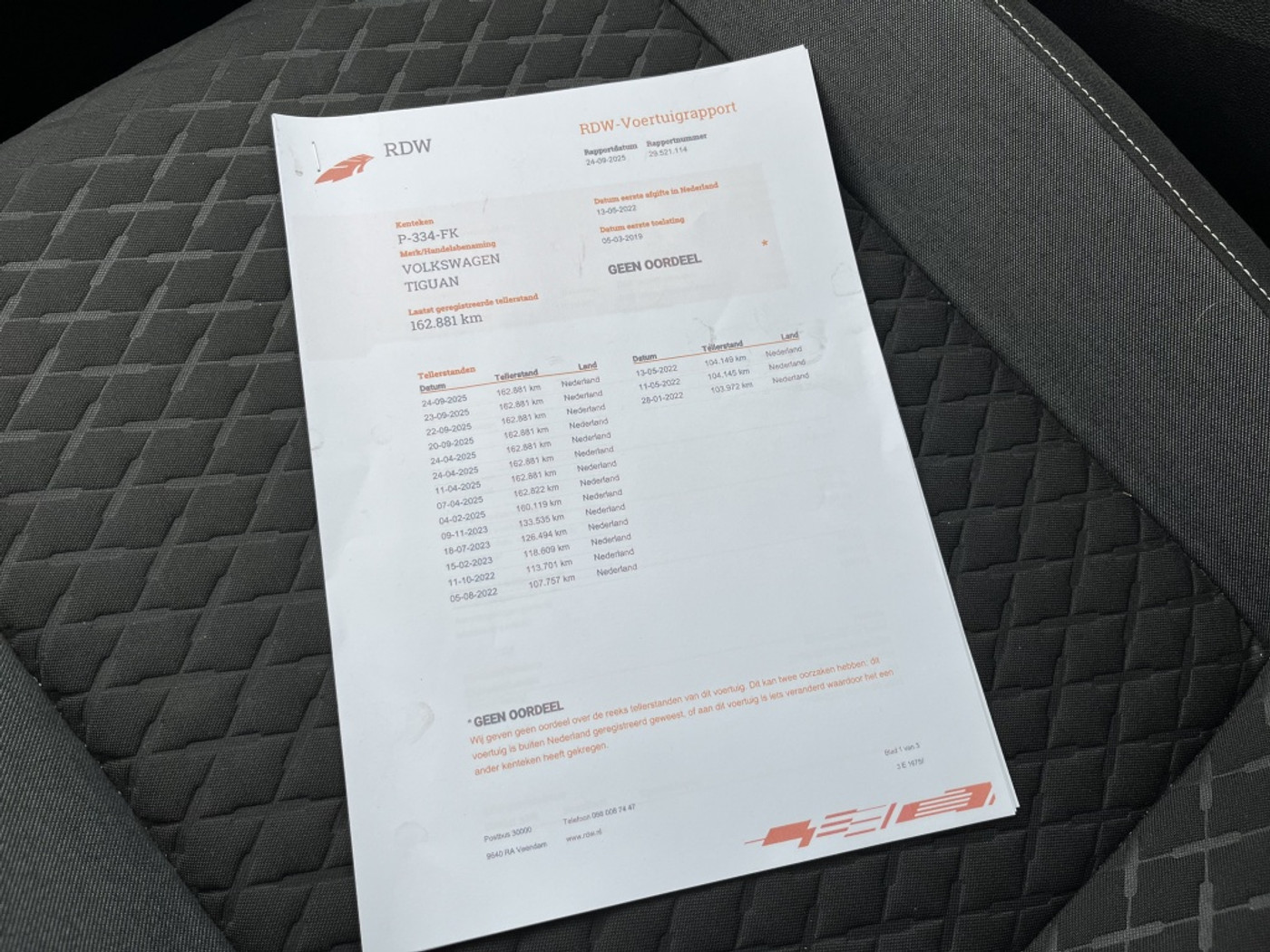 Foto van Volkswagen Tiguan