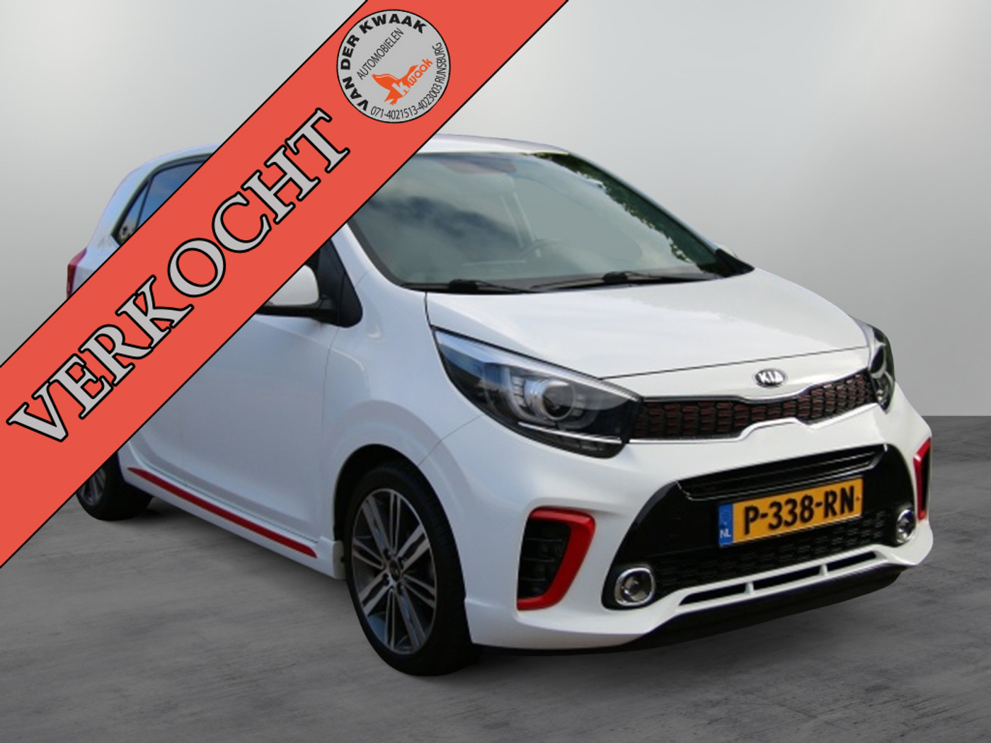 Kia Picanto 1.2 CVVT GT-Line Dyn.Pl.Line 2019 - voorkant