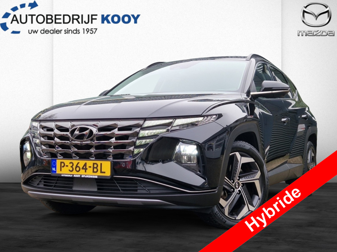 Hyundai Tucson 1.6 T-GDI HEV Premium / 360 camera / memory stoelen / leder 2022 - voorkant