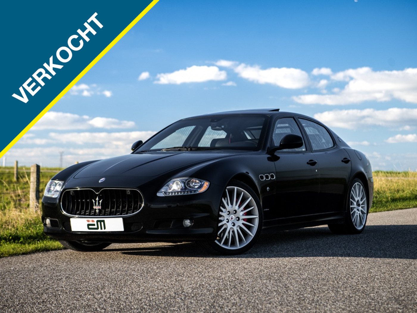 Maserati Quattroporte Sport GT S Sport GTS 4.7 440Pk youngtimer 2010 - voorkant