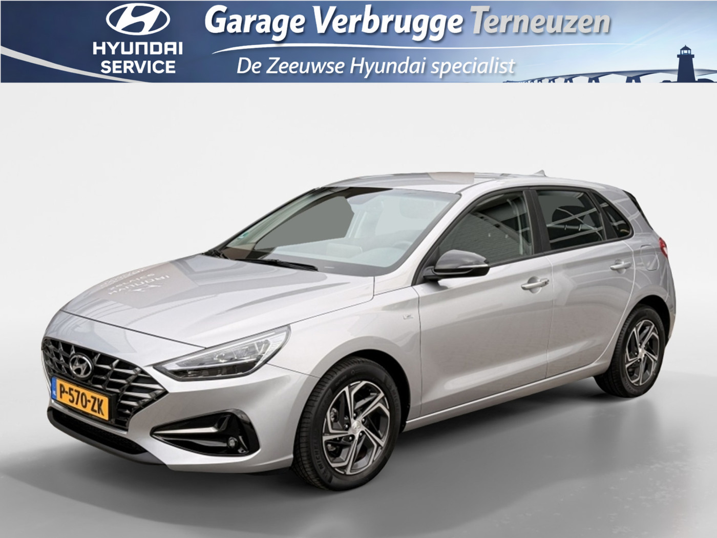 Hyundai I 30 1.0 T-GDi MHEV Comfort Smart | Navigatie | Lage-km! | Carplay | 2022 - voorkant