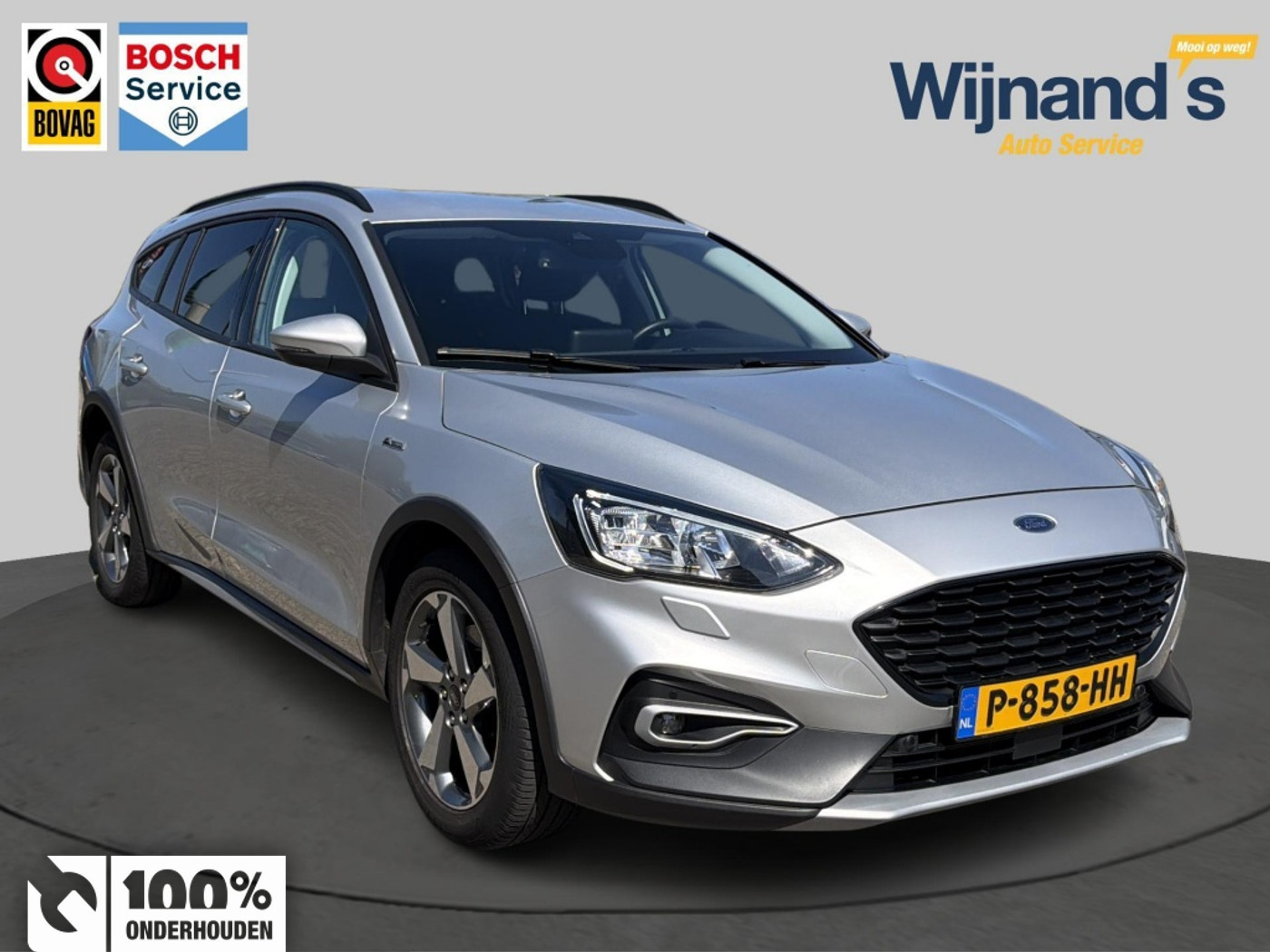 Ford Focus Wagon Active 125PK AUT | Camera | voorruitverw. | adapt. cruise 2021 - voorkant