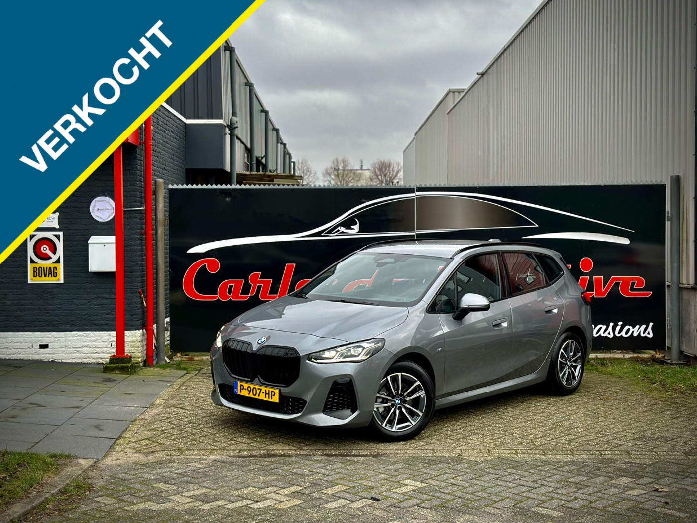 BMW 218i Active Tourer 218i M-SPORT LEDER|CAMERA|WIDESCR|SPORTZETELS 2022 - voorkant