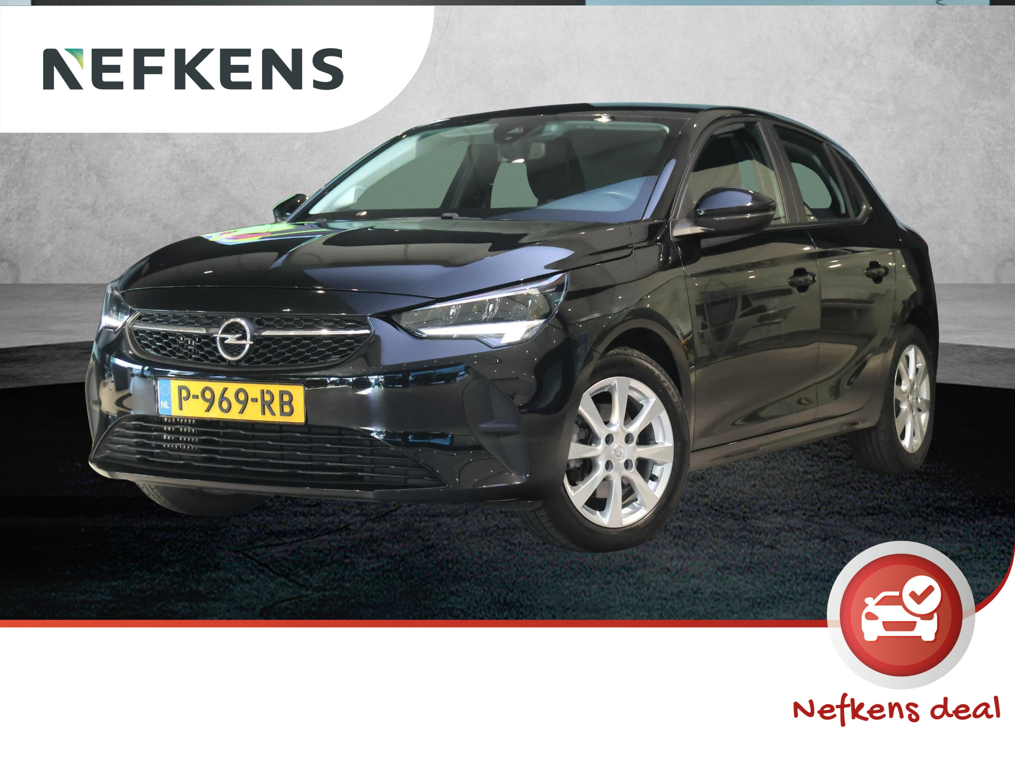 Opel Corsa Edition 100 pk Automaat 2022 - voorkant