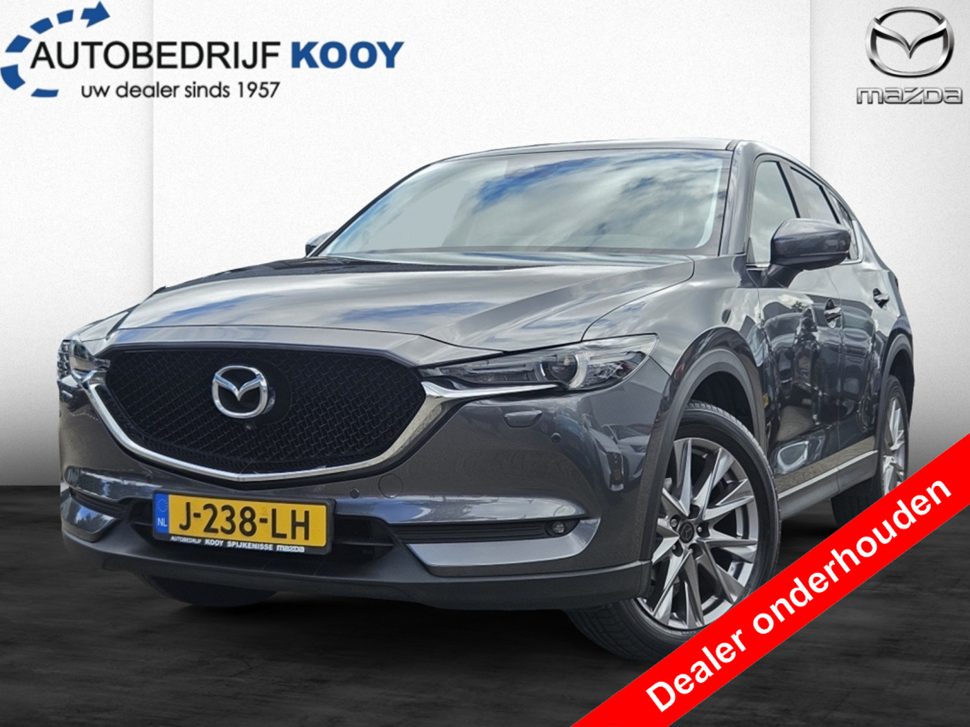 Mazda Mazda Cx-5 2.0 SkyAactiv-G 165 Style Selected / Leder / 360 camera 2020 - voorkant