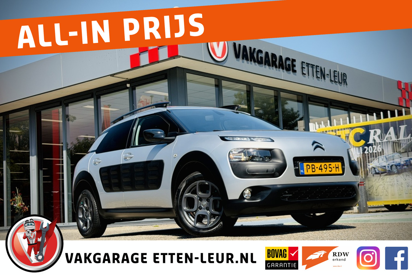 Citroen C4 Cactus 1.2 Shine | PARKEERSENSOREN | CLIMA | CRUISE 2017 - voorkant