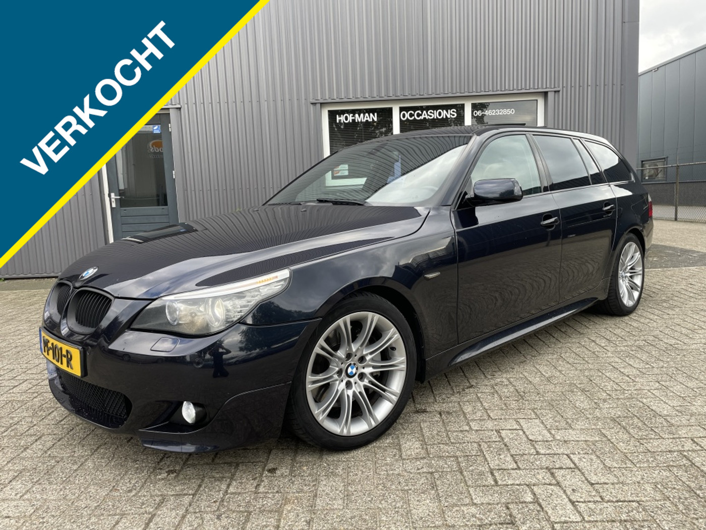 BMW 5er Reihe - M-sport - Panodak - Headup! 2007 - voorkant