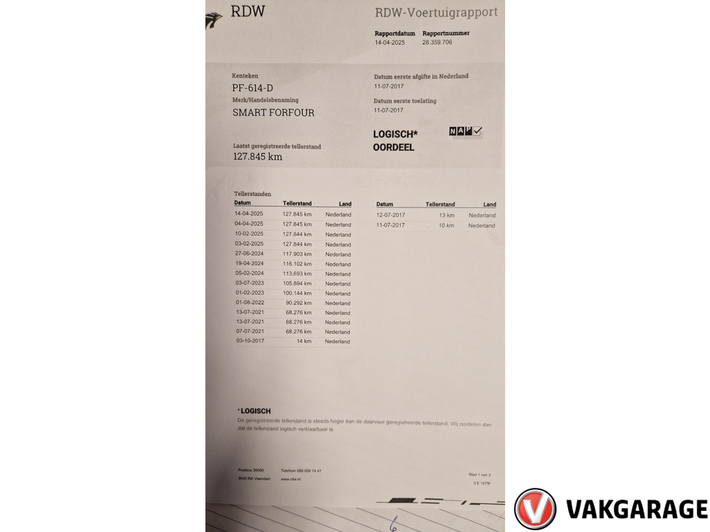 Foto van Smart Forfour