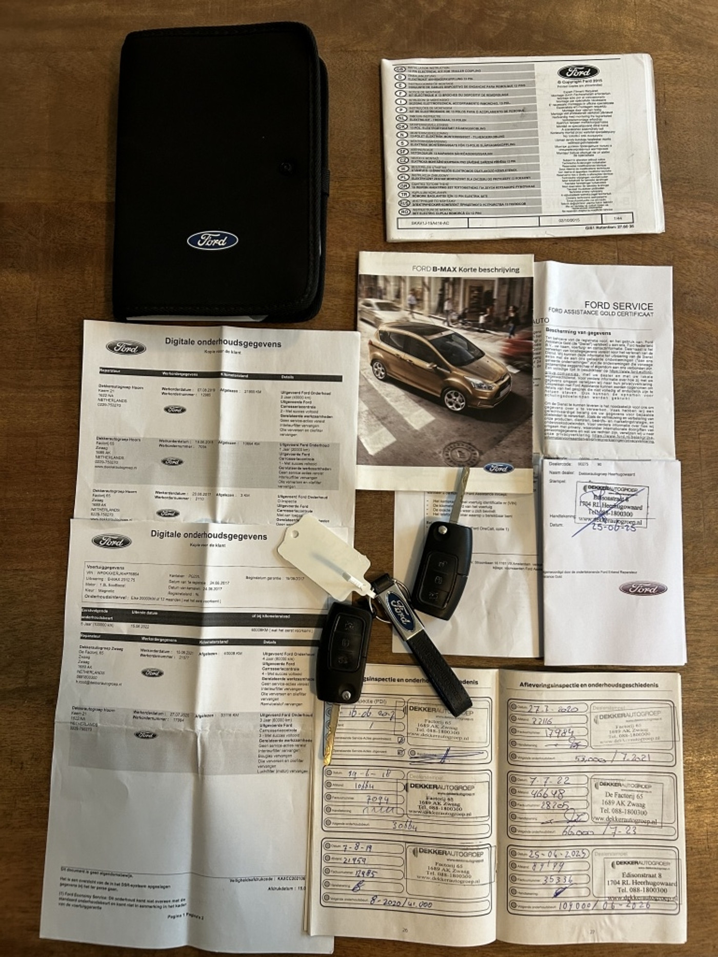Foto van Ford B-max