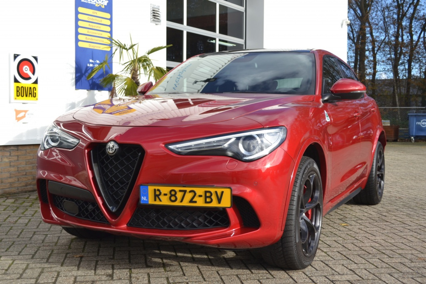 Alfa Romeo Stelvio Quadrifoglio 2.9 V6 AWD QUADRIFOGLIO 2018 - voorkant
