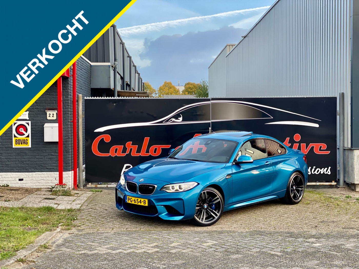BMW M2 M2 DCT 370PK! HarmanK/Dak/LaneAss/Camera VOL! 2015 - voorkant