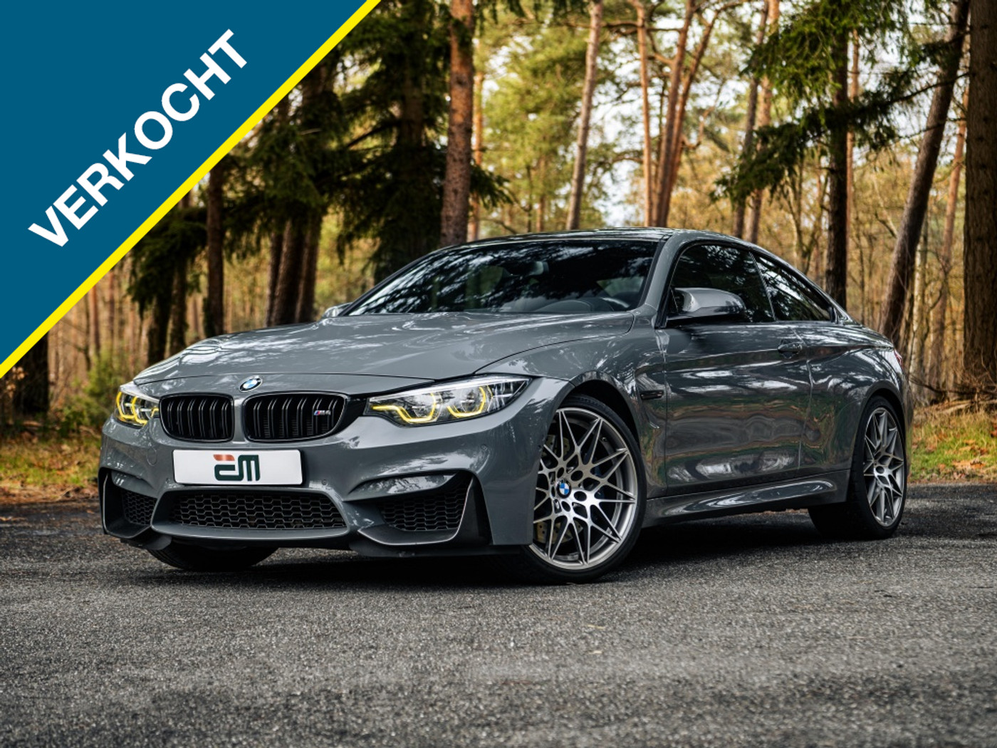 BMW M4 Coupé Competition Individual PPF Org.NL Nieuwstaat 2017 - voorkant