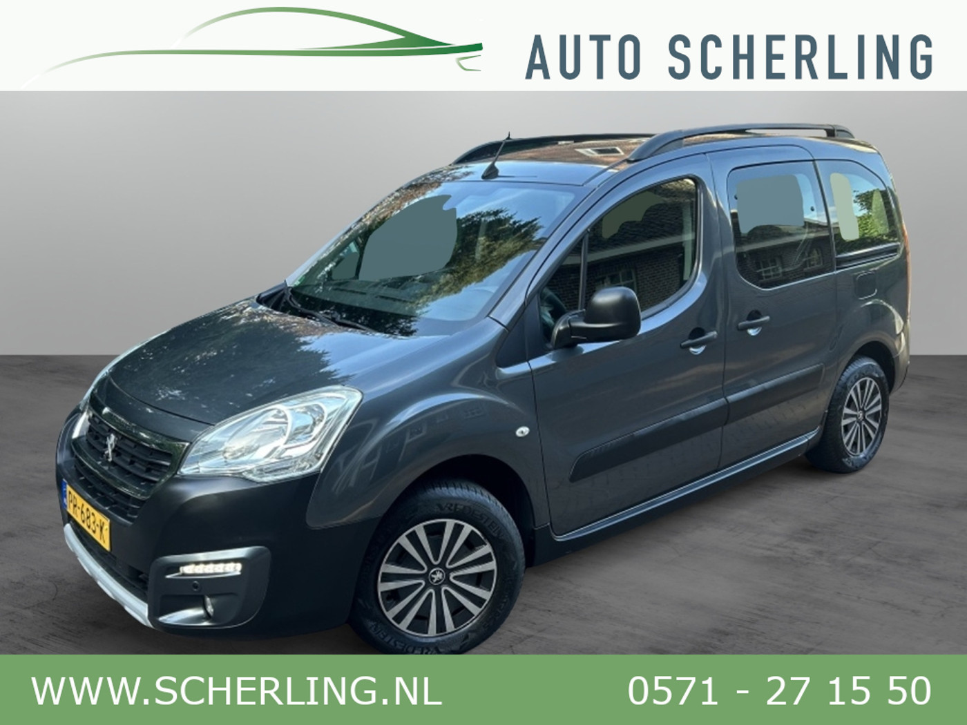 Peugeot Partner Tepee 1.2 PureTech Active 2017 - voorkant