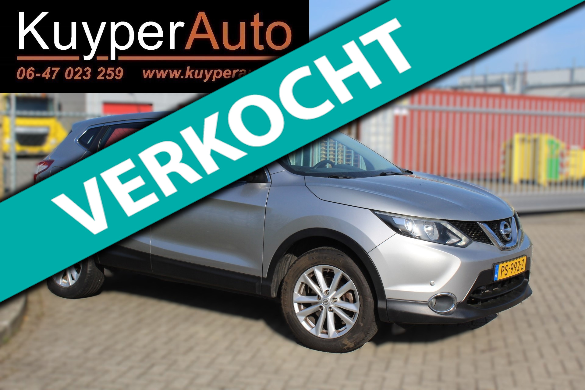 Nissan Qashqai 1.2 Connect Edition automaat camera navi dealer onderh trekhaak 2014 - voorkant