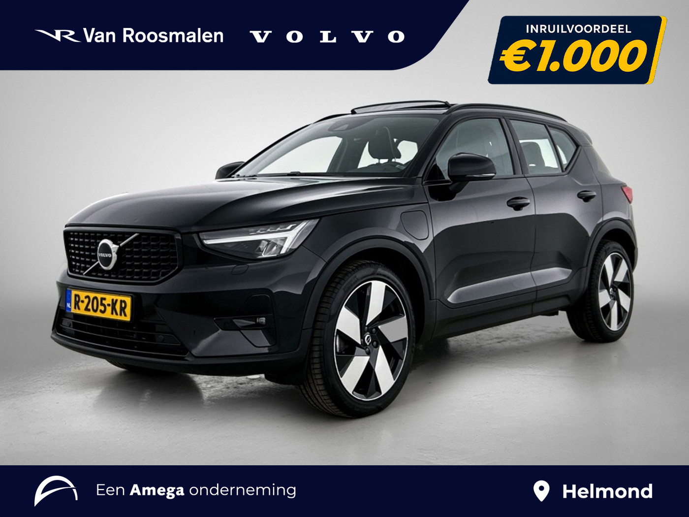 Volvo XC40 T5 Recharge Ultimate Dark  | Origineel NL | 20-inch | Panoramada 2022 - voorkant