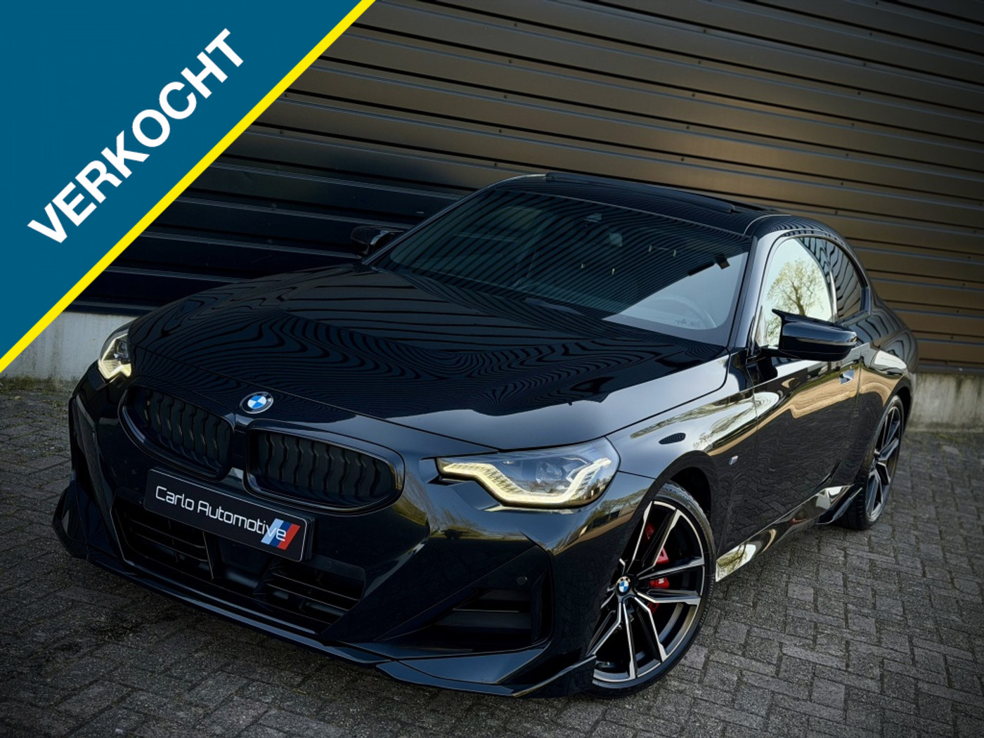 BMW 220i 220i M-PERF. HUD|DAK|H/K|MEMORY|CAMERA|BLINDSPOT VOL! 2022 - voorkant