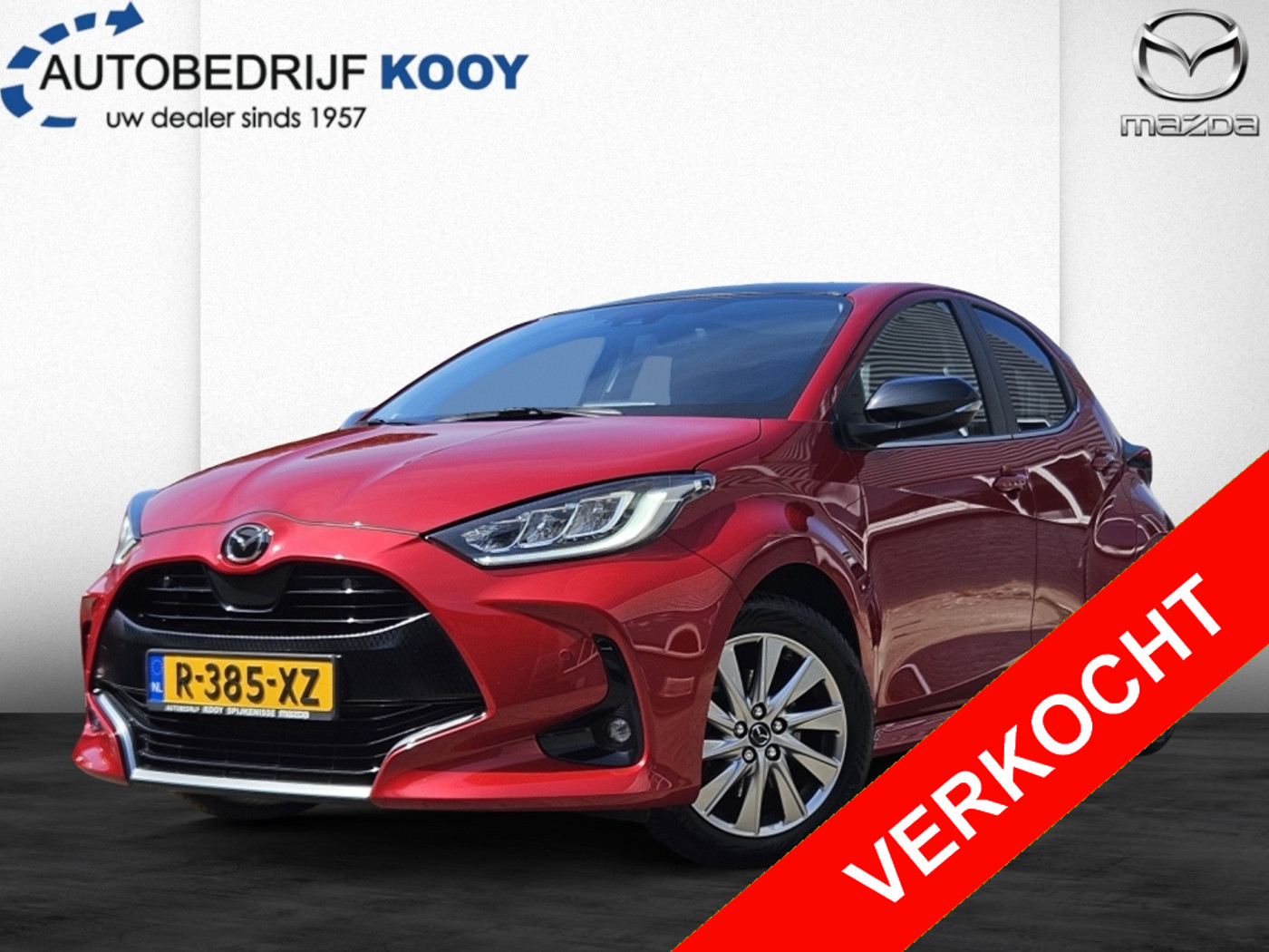 Mazda Mazda2 Hybrid 1.5 Select / Panoramadak / Cruise control adapt. / Carplay 2022 - voorkant