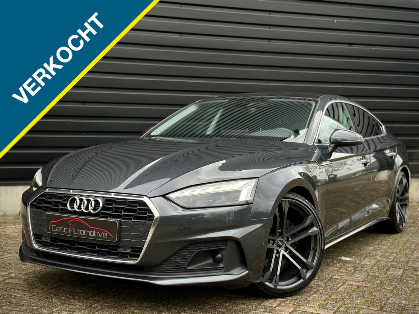 Audi A5 Sportback 30 TDI PANO|VIRTUAL|LEER|MATRIX|CAMERA 2020 - voorkant