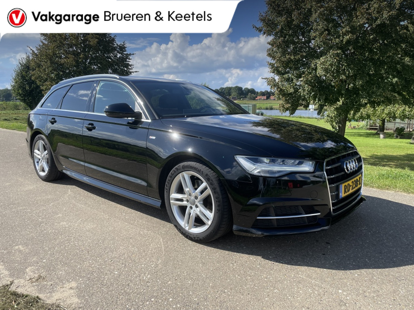 Audi A6 Avant 1.8 TFSI S line Ed. 2018 - voorkant