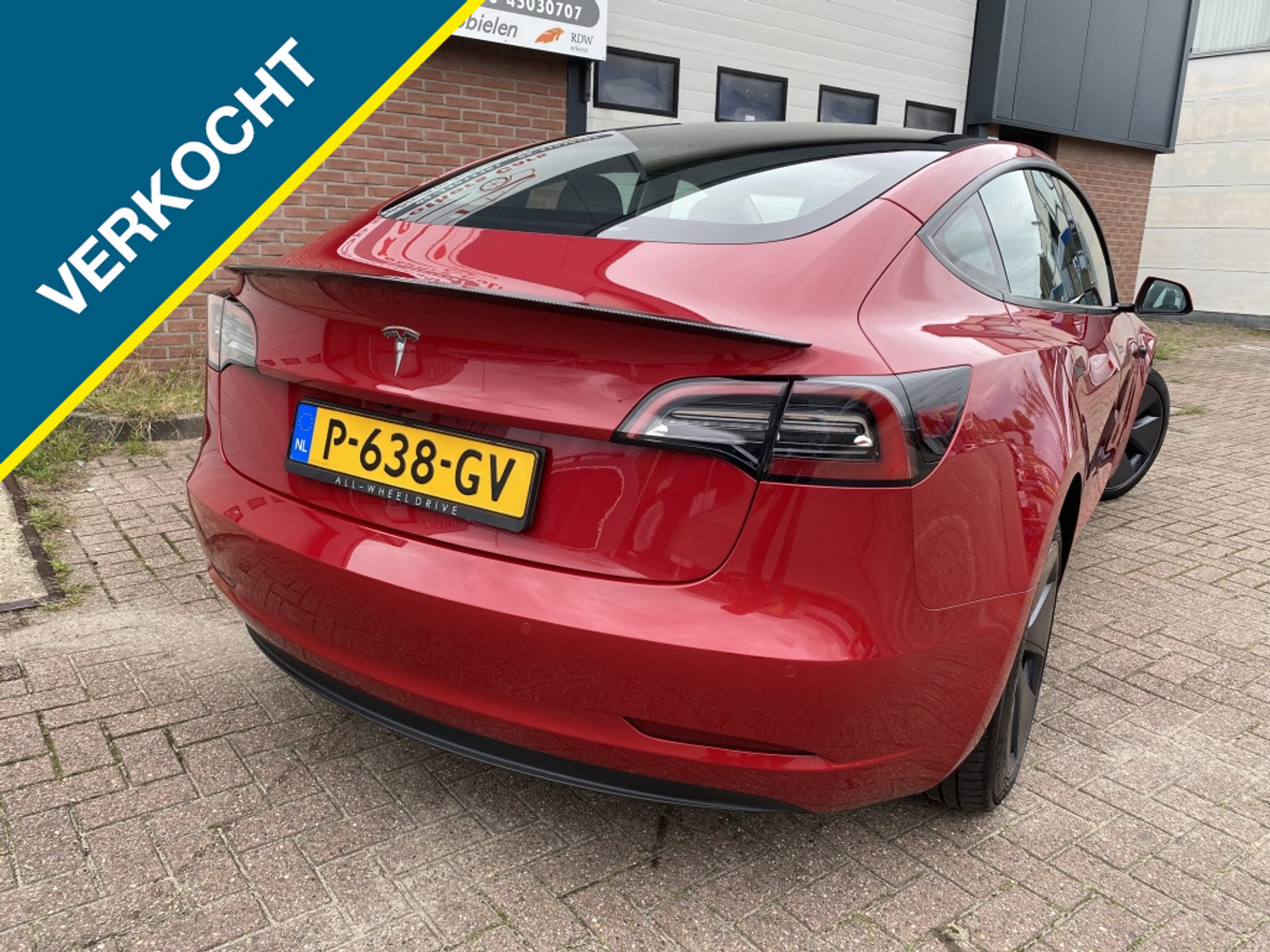 Foto van Tesla Model 3