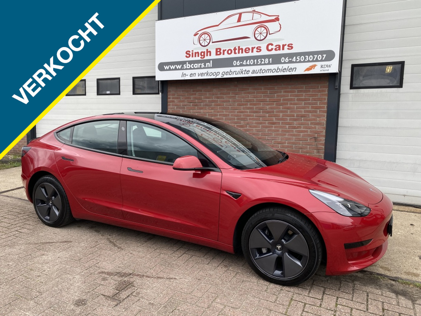 Foto van Tesla Model 3