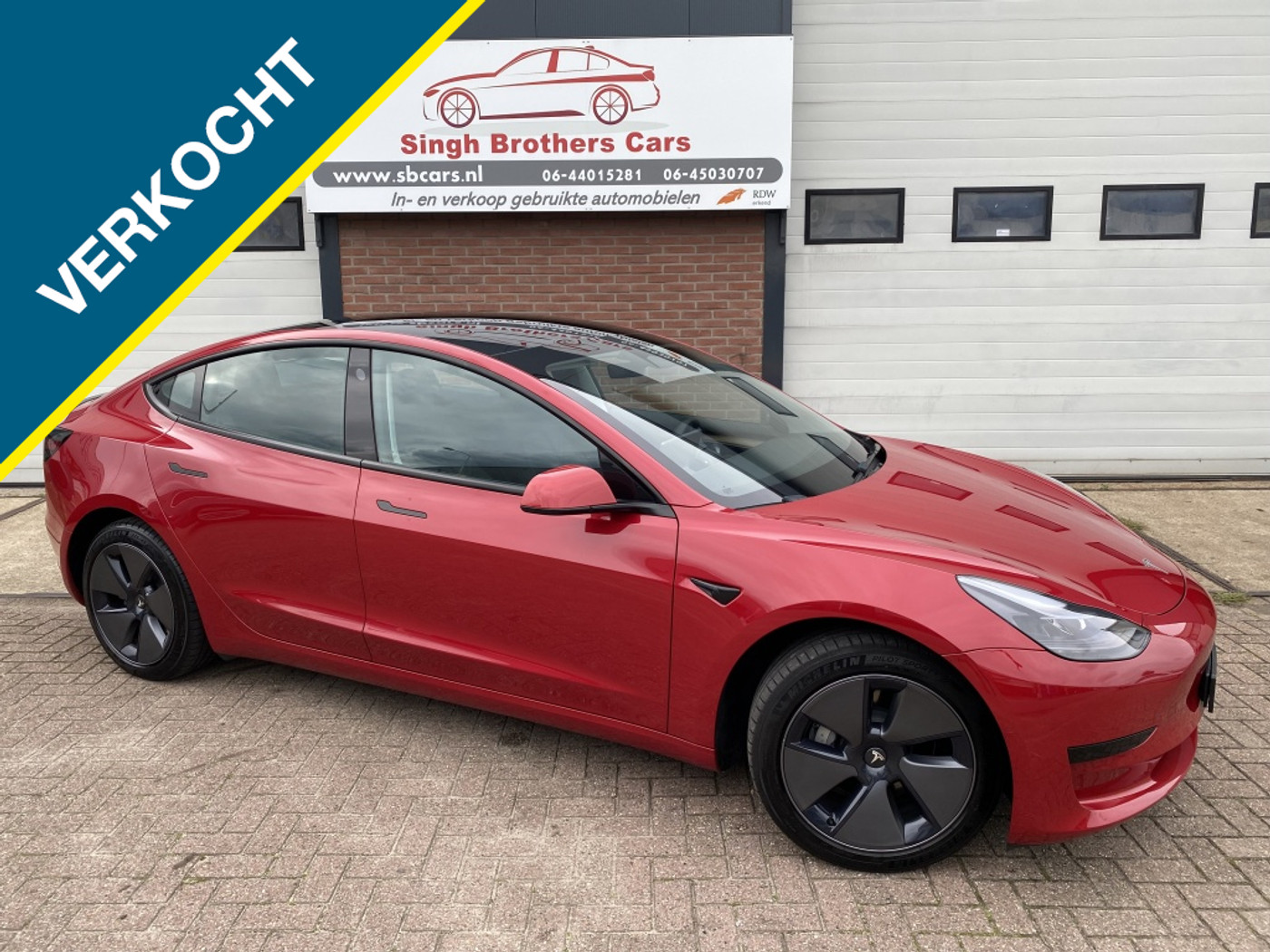 Tesla Model 3 Standard RWD Plus 60 kWh 2022 - voorkant