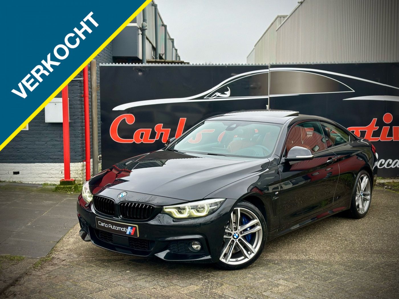 BMW 430i 430i INDIVIDUAL M-SPORT|DAK|360|H&K|HUD|ACC VOL! 2018 - voorkant