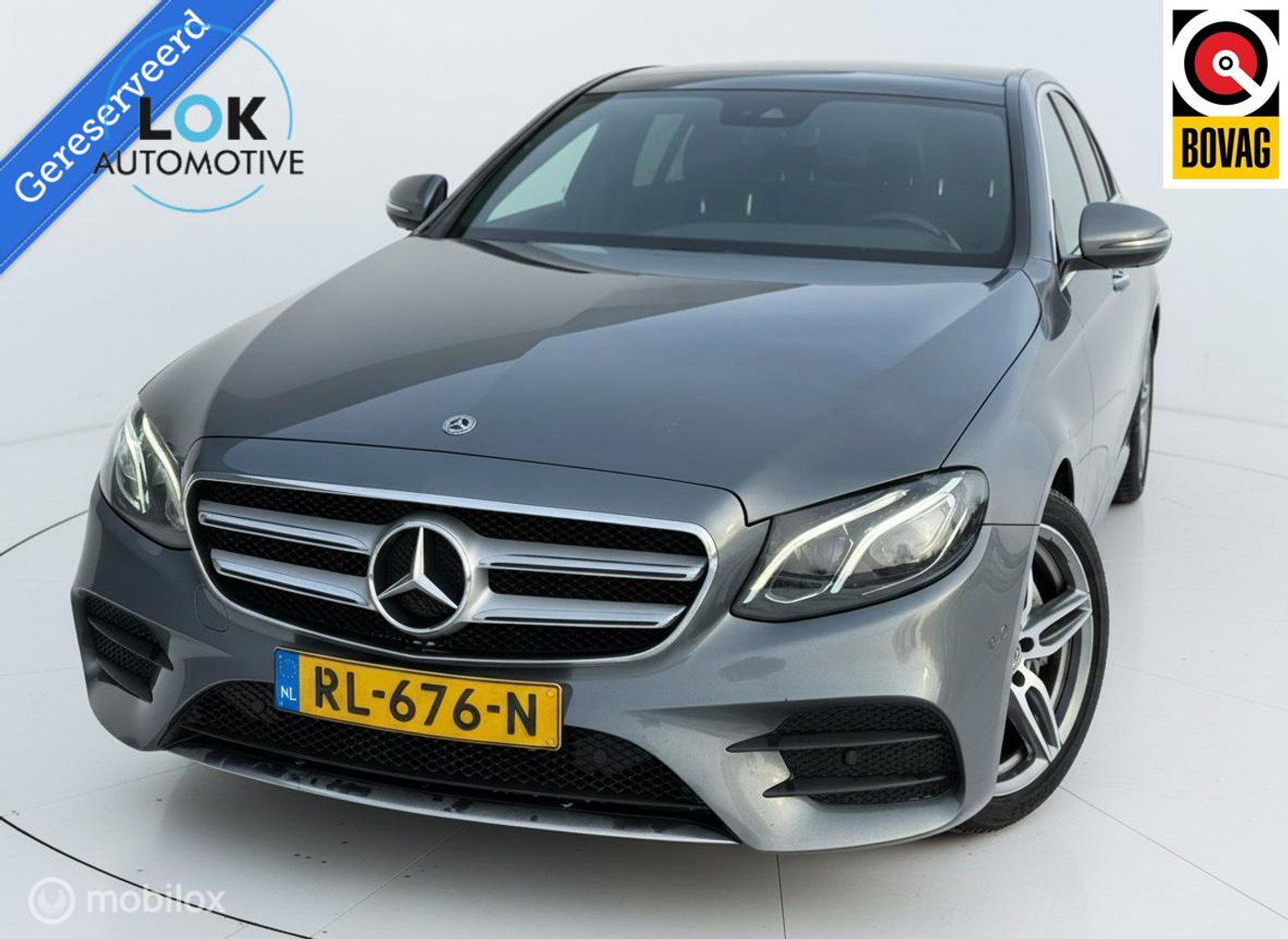 Mercedes-Benz E 200 200 Business Solution AMG PANO|LEDER|CAMERA 2018 - voorkant