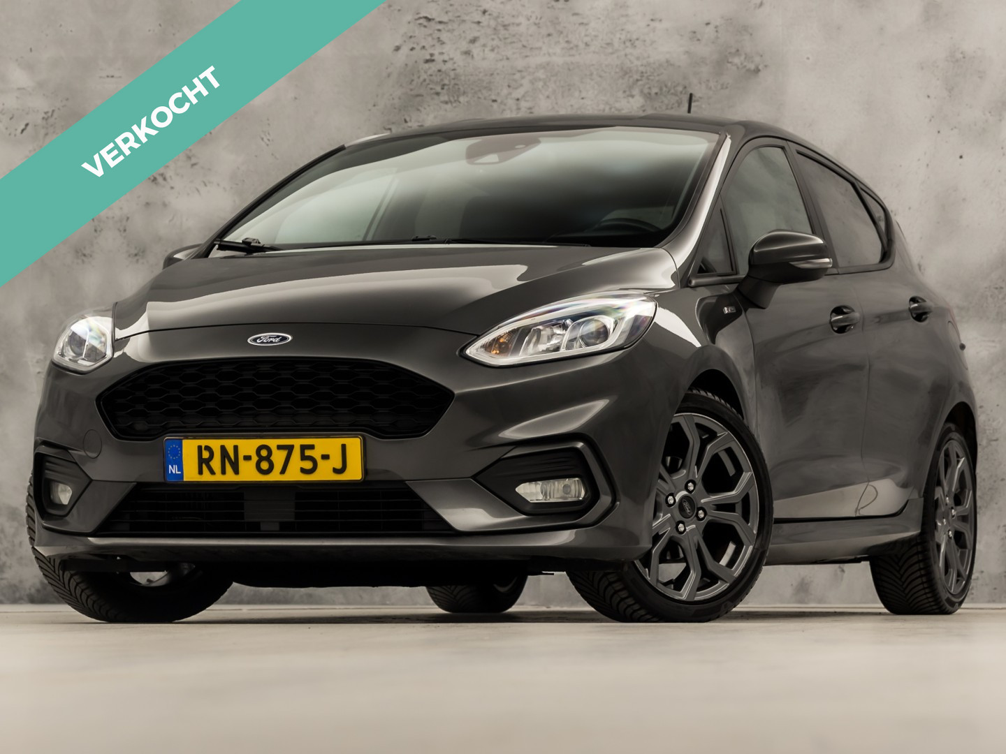Ford Fiesta 1.0 EcoBoost ST-Line 2018 - voorkant