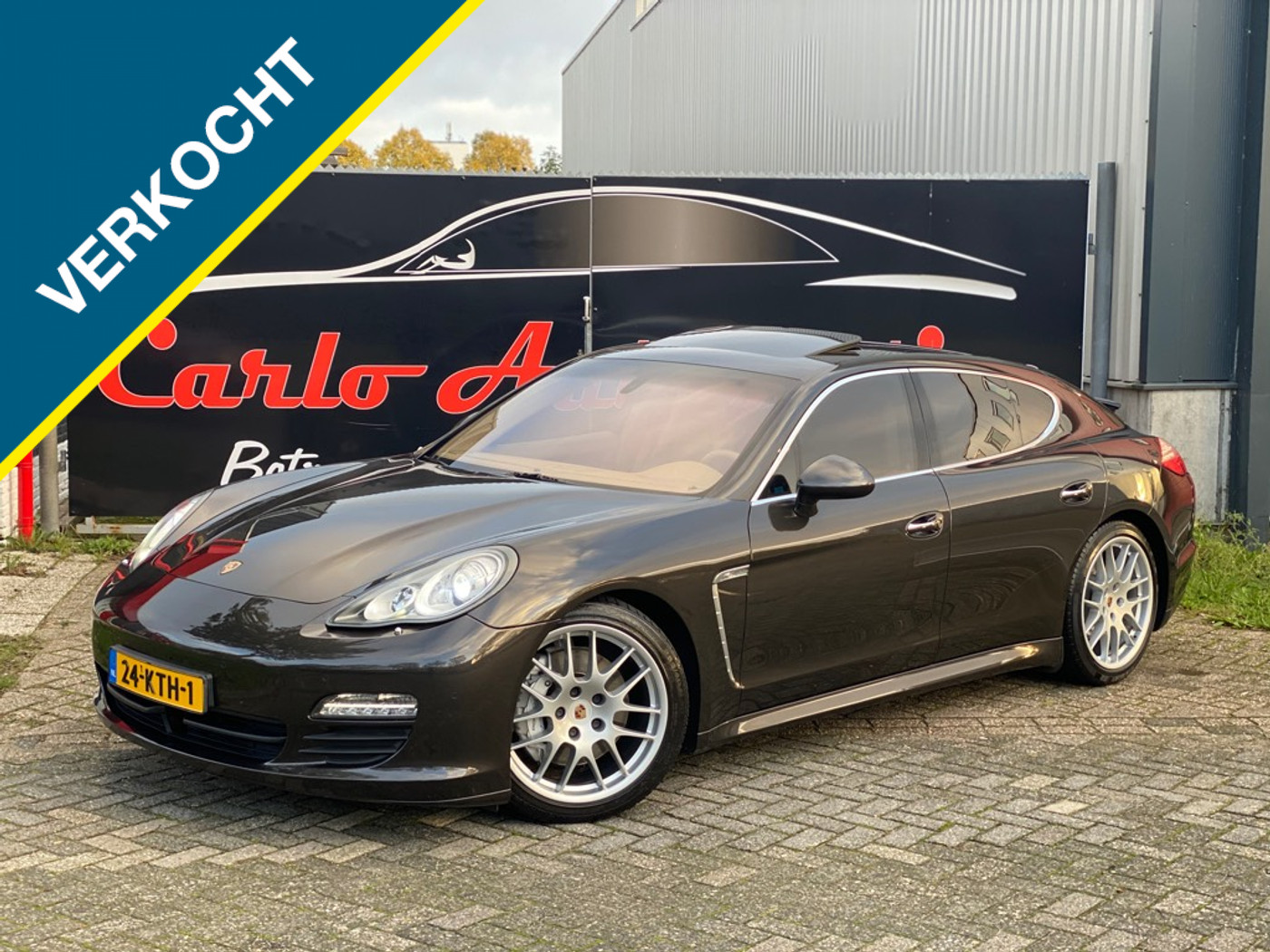 Porsche Panamera S 4.8 S 400PK! Burmester/Dak/AdaptCruise VOL! 2010 - voorkant