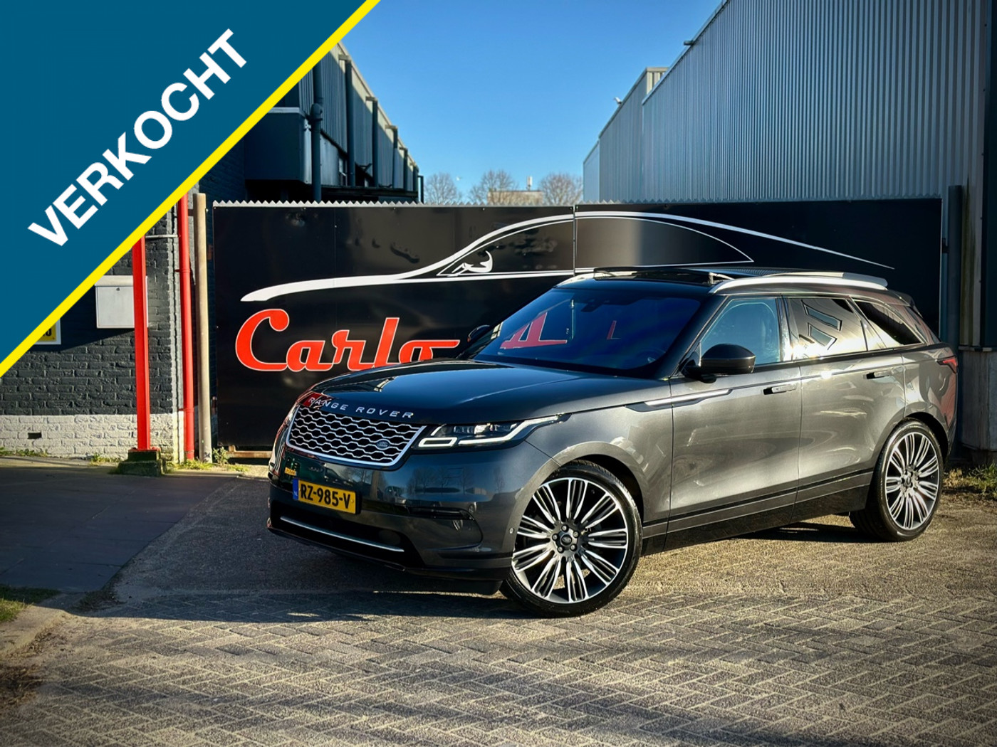 Land Rover Range Rover Velar P300 HSE AWD R-DYNAMIC|PANO|LUCHTVERING|BLINDSPOT 2018 - voorkant