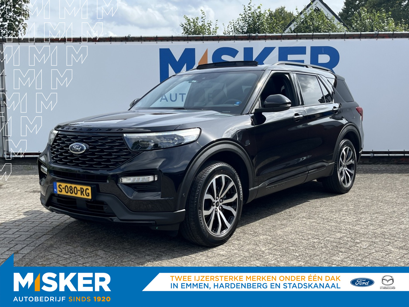 Ford Explorer 3.0 V6 EcoBoost PHEV ST-Line 2022 - voorkant