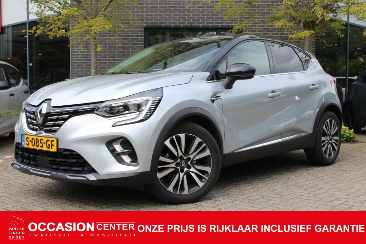 Renault Captur 1.3 TCe 140 Initiale Paris Navi/Cam/Trekhaak "RIJKLAARPRIJS" 2021 - voorkant